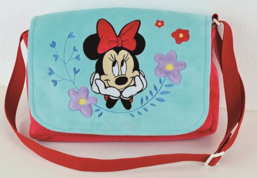 Sac besace Minnie Jemini 22 cm Rose et Bleu
