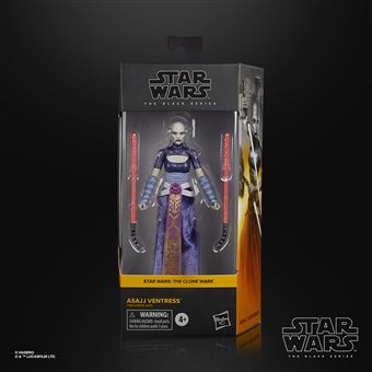 Figurine Star Wars The Black Series Asajj Ventress The Clone Wars