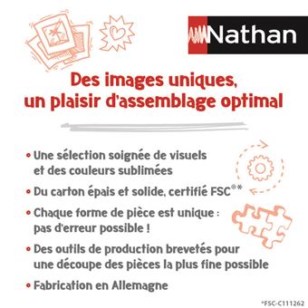 Puzzle Nathan La Voie lactée sur l’Aiguille Verte Florian Riou 500 pièces