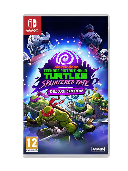 Teenage Mutant Ninja Turtles Splintered Fate Deluxe Edition Nintendo Switch