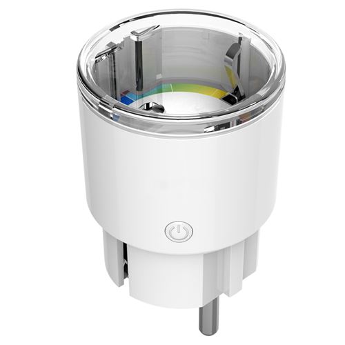 Prise connectée Ezviz T30-10E Wi-Fi avec analyse de consommation Blanc