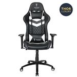 Chaise gaming Alpha Omega Players Berserker Thor Luxury Noir et Blanc