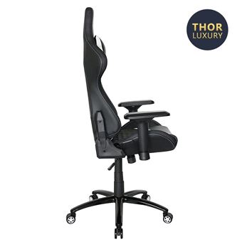 Chaise gaming Alpha Omega Players Berserker Thor Luxury Noir et Blanc