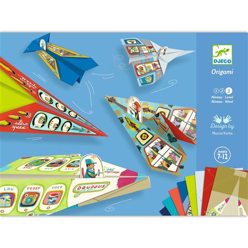 Djeco Origami Avions Design By Muriel Kerbo