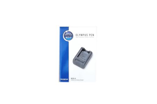 Chargeur de batterie Olympus BCS-5 pour OM-5, E-M5 MKIII, E-M10 MKIV