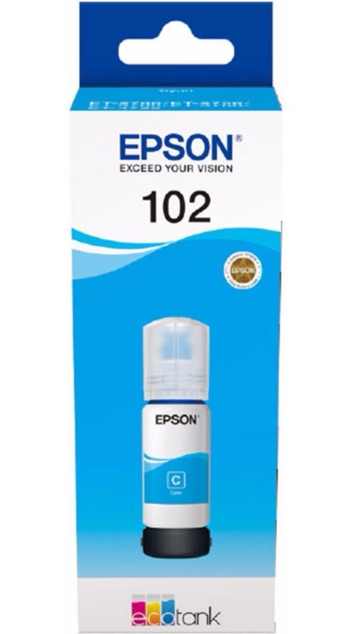 Cartouche d'encre Epson Ecotank 102 cyan