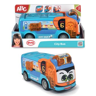 Véhicule Dickie ABC BYD City Bus 22 cm