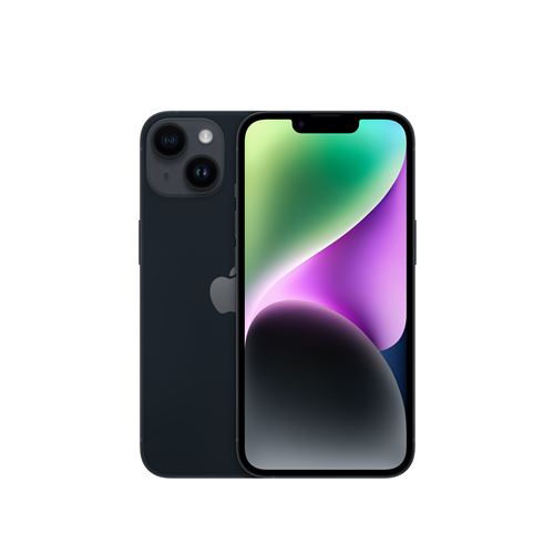 iPhone 14 6.1 5G Double SIM 256 Go Noir minuit