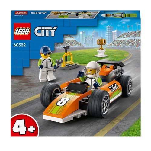Acheter LEGO® City 60322 La voiture de course État correct - 16,00 € LEGO® City 60322 La voiture de course État correct - Lego City reconditionné disponible sur Fnac