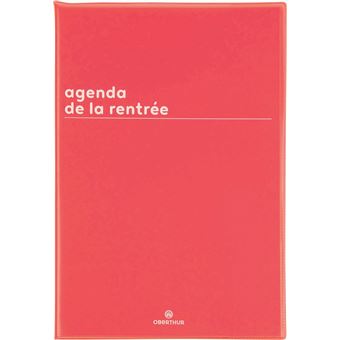 Agenda de la rentrée Oberthur Boreal 2022 2023 Modèle aléatoire