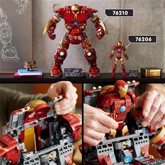 LEGO 76206 Marvel L'Armure Articulée d'Iron Man, Jouet Avengers