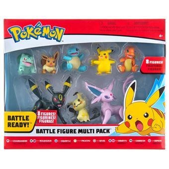 Pack de 8 figurines Pokémon Vague 6 Modèle aléatoire