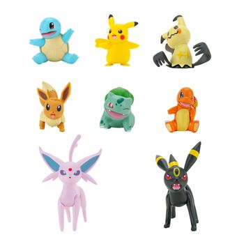 Pack de 8 figurines Pokémon Vague 6 Modèle aléatoire