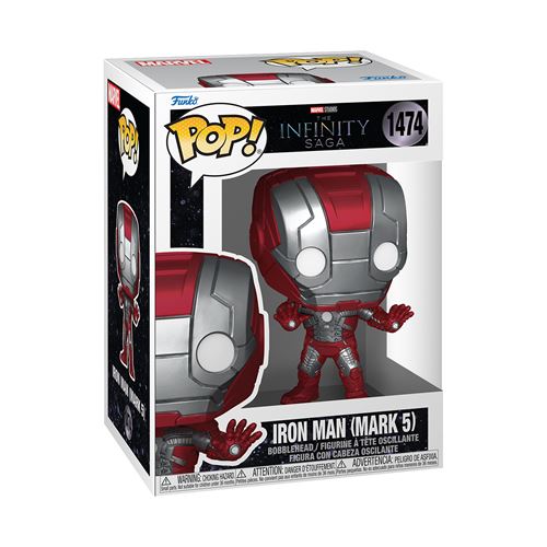 Figurine Funko Pop Marvel Iron Man 2 Mark 5 - vue 2