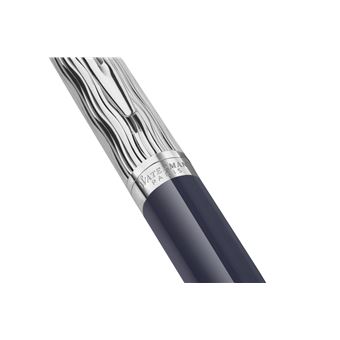 WATERMAN Hémisphère L'Essence du bleu Stylo roller, Bleu, recharge noire pointe fine, Coffret cadeau