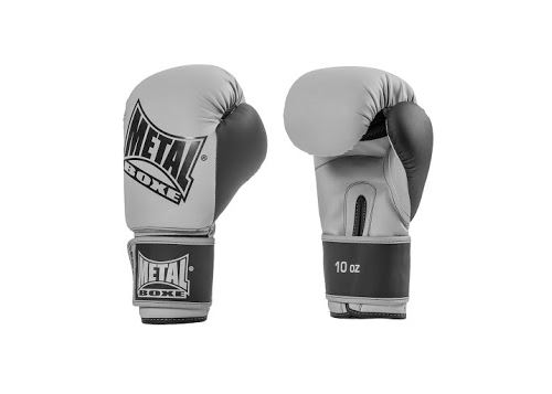Gants de boxe d'entraînement enfant Metal Boxe One - noir - 14 ans