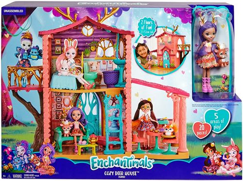 Playset Enchantimals La maison de Danessa Biche