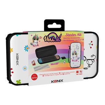 Konix Unik Housse Licorne pour Nintendo Switch/Switch Lite