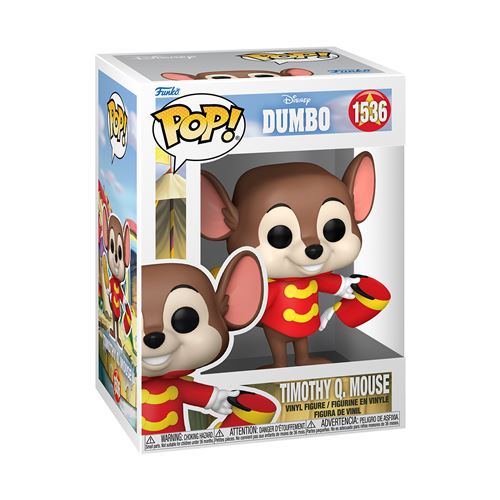 Figurine Funko Pop Disney Dumbo S3 Timothy Q. Mouse