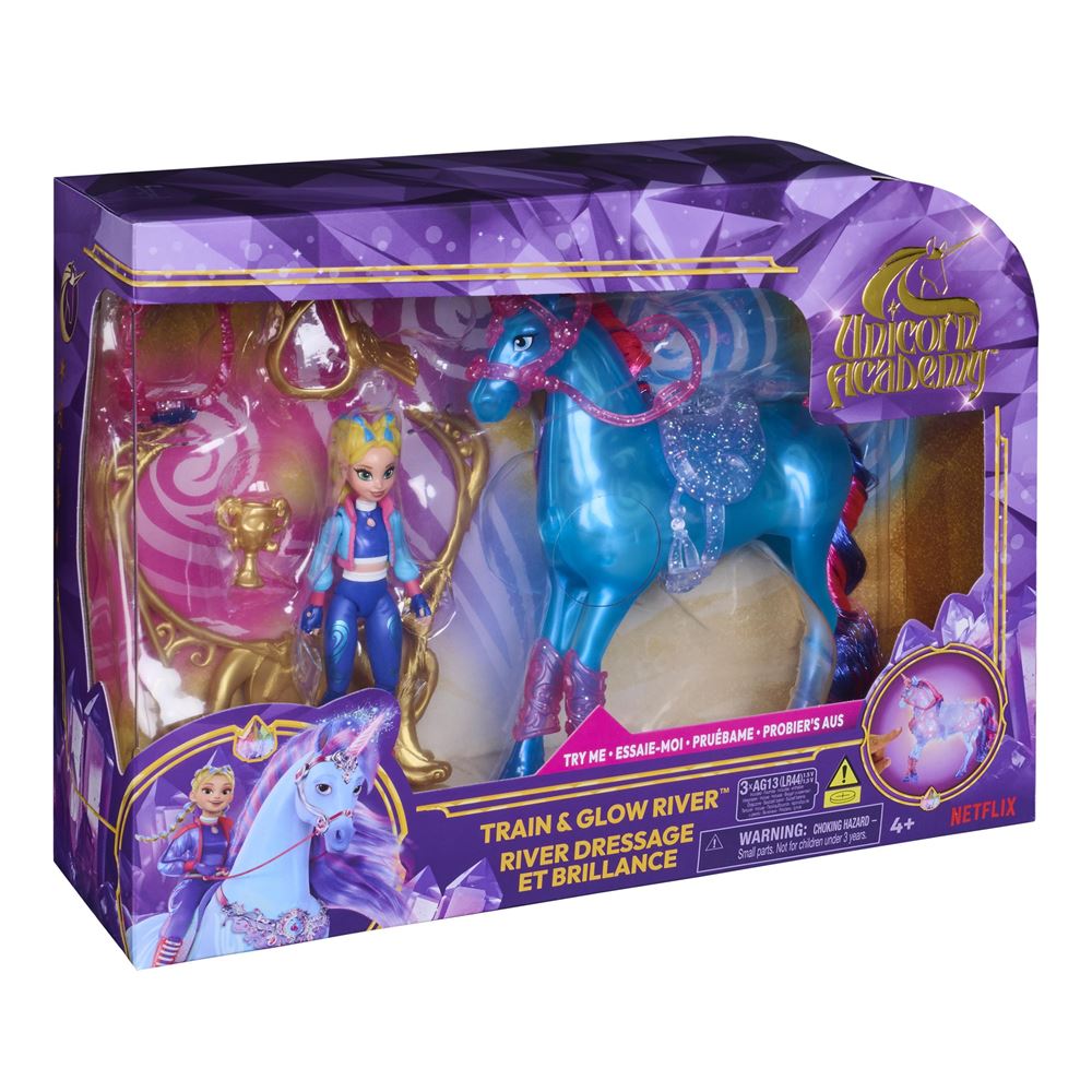 Figurine L'Ecole Des Licornes Bébé Licorne à Collectionner Unicorn Academy Modele Aleatoire