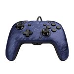 PDP Faceoff Deluxe+ Audio Wired Controller - Manette de jeu - filaire - camouflage bleu - pour Nintendo Switch