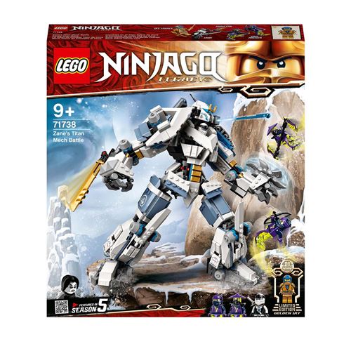 LEGO® Ninjago® 71738 La bataille de Titan Mech de Zane
