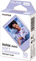 Pack de 10 vues Fujifilm instax mini Lavande