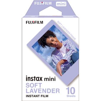 Pack de 10 vues Fujifilm instax mini Lavande