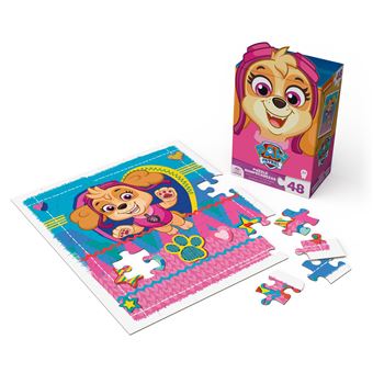 Puzzle Spin Master Games Boîte Personnage 48 pièces Carton Stella Paw Patrol Pat’Patrouille