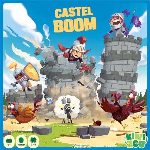 Sans Multicolore Jeu D'ambiance Castel Boom