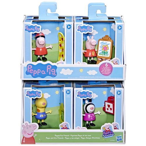 Figurines Peppa Pig et ses amis Modèle aléatoire
