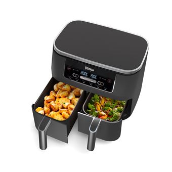 NINJA - Foodi Max - AF400EU - Friteuse sans huile DualZone?- 2470W - 7,6L -  2 tiroirs de cuisson - 6 modes de cuisson