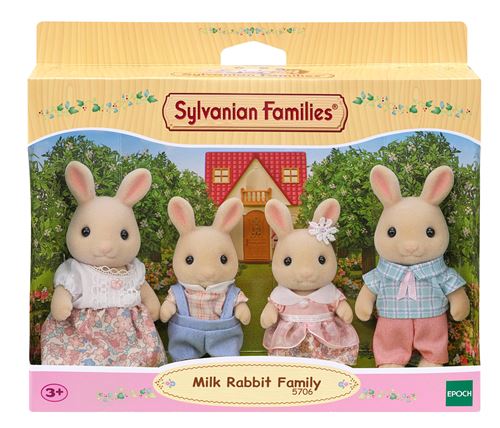 Famille Lapin Crème Sylvanian Families - vue 10