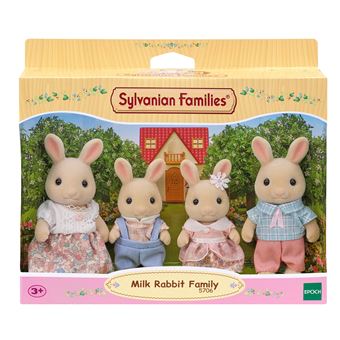 Figurines Sylvanian Families La famille Lapin Crème - 1