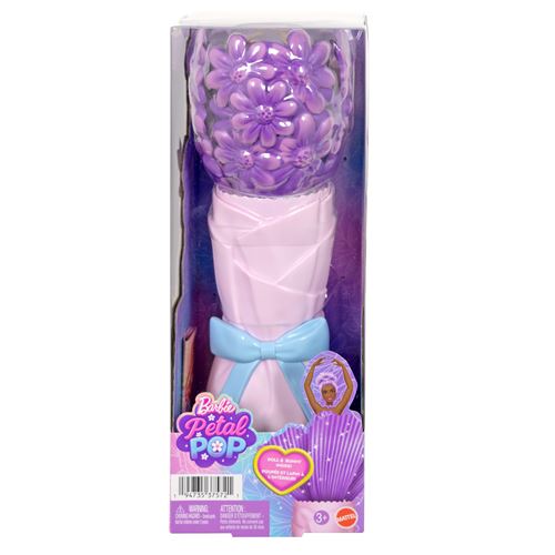 BARBIE  Petale Pop Surprise Marguerite Mauve