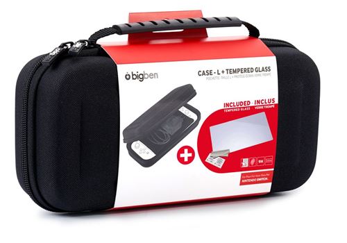 Kit Big Ben Coque rigide Nintendo Switch + Protecteur d'écran en verre trempé et chiffon antistatique - Image 3