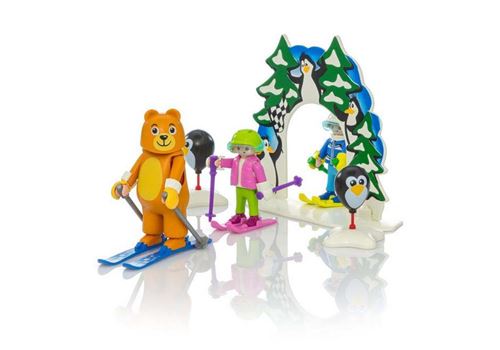 Playmobil Family Fun 9282 Moniteur de ski avec enfants - Playmobil