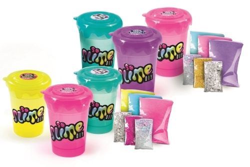 Kit de Fabrication de Slime 36 Couleurs pour Filles, Crystal Clear Slime | Glow in The Dark Slime con complementos de bolas de espuma, amuletos, purpurina, juguete de regalo para niños