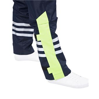 Pantalon de pluie réfléchissant pour vélo BLEU FONCE