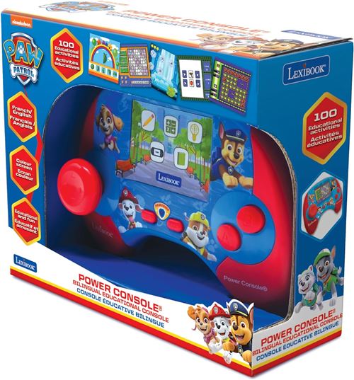 Jeu éducatif Lexibook Console éducative bilingue Paw Patrol Pat’Patrouille