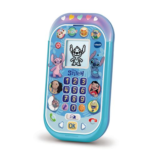 Smartphone Éducatif Vtech 80-586005 – 11 Activités avec Lilo et Stitch