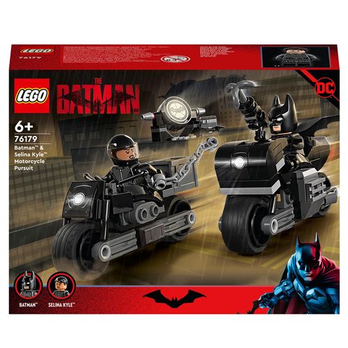 LEGO® Super Heroes 76179 La course-poursuite en motos de Batman™ et Selina Kyle™