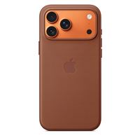 Coque Apple en tissage technique avec MagSafe sienne pour iPhone 17 Pro Max