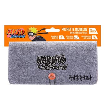 Pochette Freaks And Geeks pour Nintendo Switch Naruto Gris foncé et orange