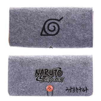 Pochette Freaks And Geeks pour Nintendo Switch Naruto Gris foncé et orange