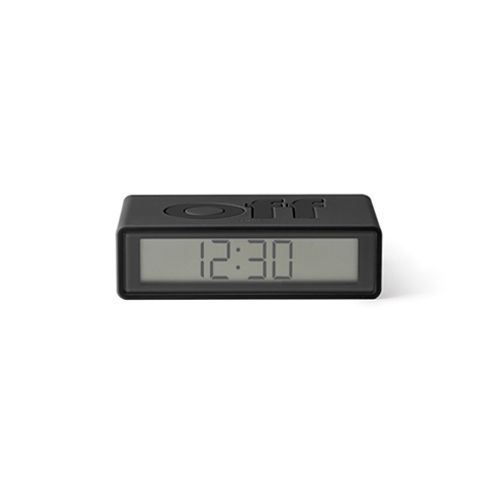 Radio Réveil de voyage réversible LCD Lexon Flip Travel Deco Gris foncé Radio Réveil de voyage réversible LCD Lexon Flip Travel Deco Gris foncé