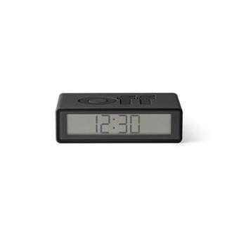 Radio Réveil de voyage réversible LCD Lexon Flip Travel Deco Gris foncé Radio Réveil de voyage réversible LCD Lexon Flip Travel Deco Gris foncé