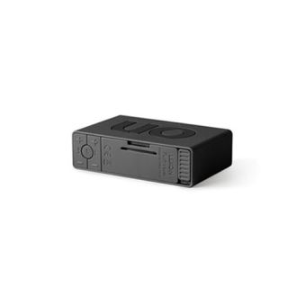Radio Réveil de voyage réversible LCD Lexon Flip Travel Deco Gris foncé Radio Réveil de voyage réversible LCD Lexon Flip Travel Deco Gris foncé