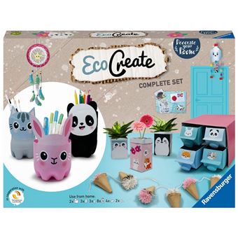 Kit créatif Ravensburger EcoCreate Maxi Décore ta chambre