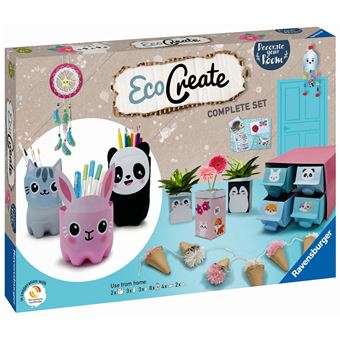 Kit créatif Ravensburger EcoCreate Maxi Décore ta chambre